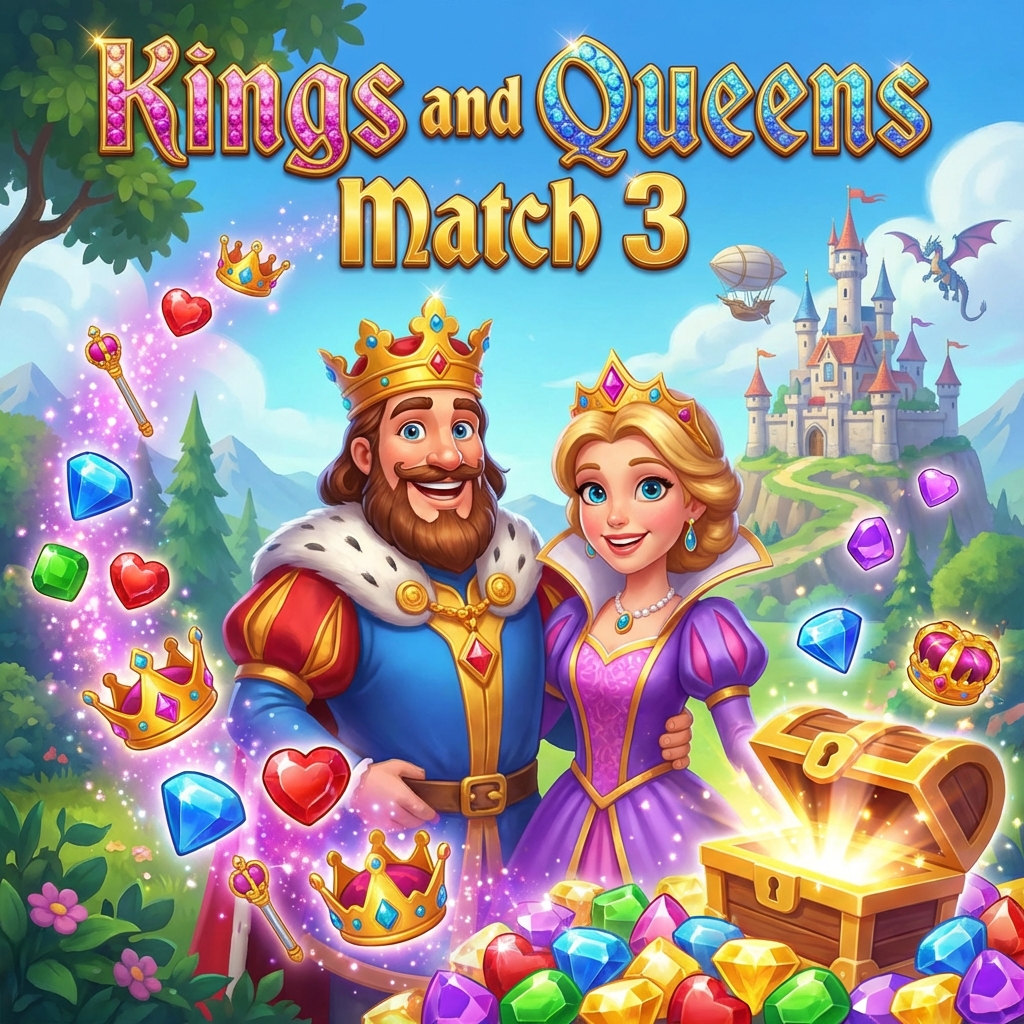 Kings and Queens Match 3